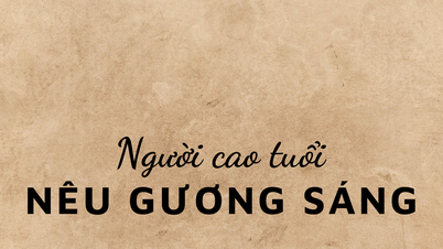 Người cao tuổi nêu gương sáng