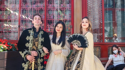 The first Vietnamese-French Cultural Festival was held at Sun World Ba Na Hills