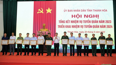 In 2023, Thanh Hoa province successfully completed the military recruitment task.