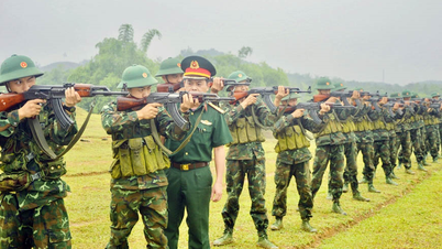មុនពិធីបុណ្យទាហានថ្មីនៃកងវរសេនាធំលេខ ១៤៨