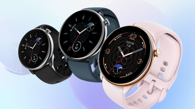 Amazfit GTR Mini Compact Smartwatch បានដាក់ឱ្យដំណើរការហើយ។
