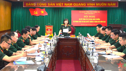 Khối thi đua 4, Cơ quan Tổng cục Chính trị sơ kết công tác thi đua khen thưởng và Phong trào Thi đua Quyết thắng 6 tháng đầu năm 2023
