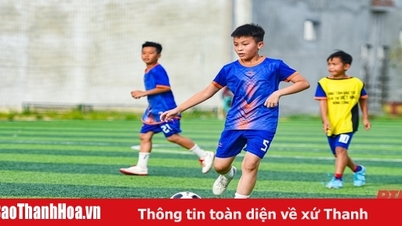 U10 Nông Cống quyết vượt khó để ghi dấu ấn ở lần thứ 2 tham gia giải Nhi đồng Cúp Báo Thanh Hóa
