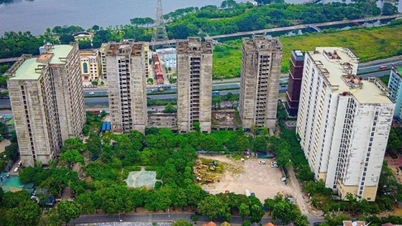 ハノイ東西のマンション価格差、10件のプロジェクト検査停止提案、土地埋め立て時の補償条件