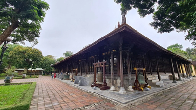 Điện Long An đang là nơi trưng bày nhiều nhất cổ vật triều Nguyễn