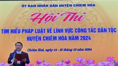 Chiem Hoa (Tuyen Quang)៖ ចំណាប់អារម្មណ៍នៃការប្រកួតប្រជែងច្បាប់ស្តីពីកិច្ចការជនជាតិ