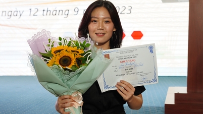 Nữ sinh Hàn Quốc thắng cuộc thi hùng biện tiếng Việt