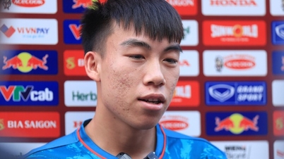 New U.23 Vietnam recruit admires Hoang Duc, confident in understanding coach Troussier's philosophy