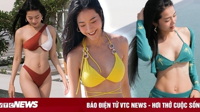 Having gained 25kg, Karen Nguyen is hot in a bikini 7 months after giving birth