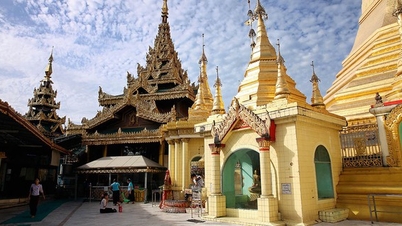Temples sacrés au Myanmar