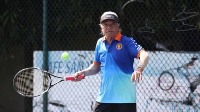 Tranh tài hấp dẫn tại giải tennis kỷ niệm ngày sinh cố Thủ tướng Võ Văn Kiệt