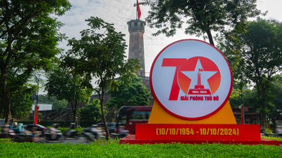Hình ảnh Ngày vui chiến thắng - Giải phóng Thủ đô trên phố phường Hà Nội