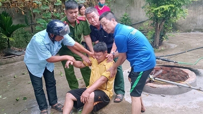 ជួយសង្គ្រោះមនុស្សម្នាក់ដួលសន្លប់ក្នុងអណ្តូងជ្រៅ