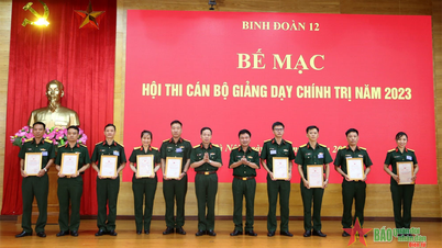Corps 12 បិទការប្រលងកម្មាភិបាលការបង្រៀននយោបាយឆ្នាំ 2023