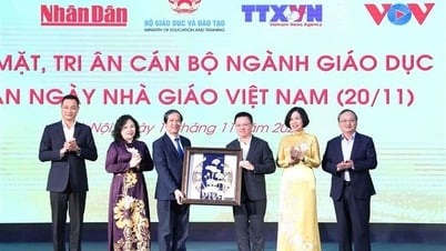 Các cơ quan báo chí tổ chức gặp mặt, tri ân nhân kỷ niệm 41 năm ngày Nhà giáo Việt Nam