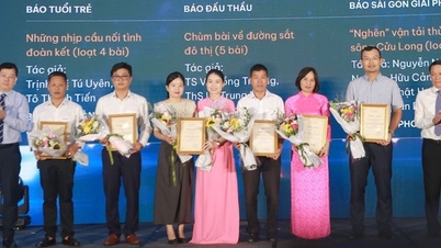 Báo Tiền Phong đoạt giải Ba giải báo chí ngành giao thông vận tải