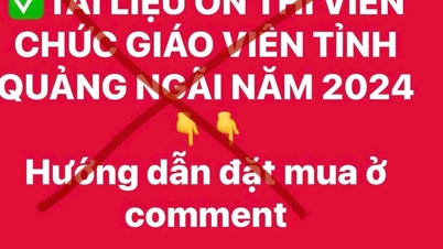 Tài liệu ôn thi tuyển giáo viên được bán trước khi có kế hoạch tuyển dụng