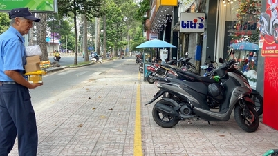Ho Chi Minh City guides on how to rent sidewalks and roads for parking and business purposes