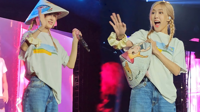 Chàng trai Đồng Nai thành công tặng nón lá đặc biệt cho Blackpink tại Mỹ