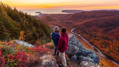 The beautiful natural landscapes of national parks in Canada