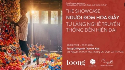Hoa giấy Thanh Tiên từ làng nghề truyền thống đến hiện đại