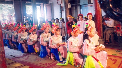 Preserving the Bai Bong dance - an ancient dance of the Tran Dynasty