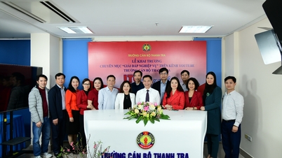 Trường Cán bộ Thanh tra chính thức khai trương kênh Youtube
