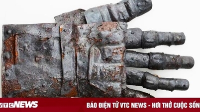 Găng tay bọc thép 'phi thường' thế kỷ 14 được khai quật ở Thụy Sĩ