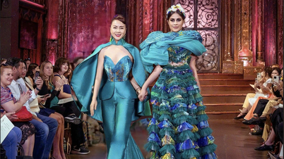 Tuyet Le បង្ហាញម៉ូដនៅ New York Couture Fashion Week