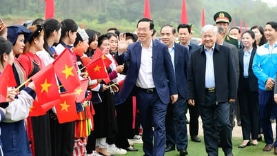 Chủ tịch nước Võ Văn Thưởng dự Lễ phát động Tết trồng cây Xuân Giáp Thìn 2024 tại Tuyên Quang