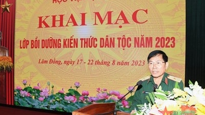 Học viện Lục quân tăng cường kiến thức, kỹ năng tiến hành công tác dân tộc