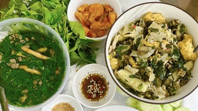Bố chồng ở Hải Phòng nấu loạt mâm cơm, con dâu khoe khắp mạng xã hội