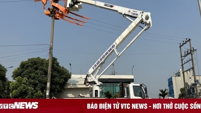 Nam Dinh Electricity effectively applies hotline hot repair technology