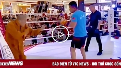 Võ sư dùng đòn mèo cào bị đấm knock-out trong hơn 1 phút