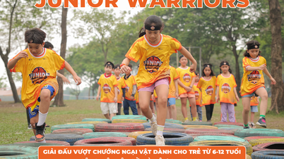 Obstacle course tournament for 6-12 year olds in Hanoi