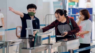 Thí điểm xác thực sinh trắc học với hành khách tại sân bay Phú Bài |=> Đăng trên báo Bắc Giang