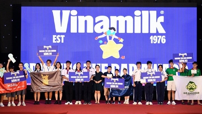 Vinamilk ផ្តល់រង្វាន់ពិសេសដល់មនុស្សយន្តដែលមានទេពកោសល្យ