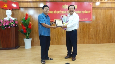 Trao quyết định nghỉ hưu cho Chủ tịch Ủy ban MTTQ Việt Nam tỉnh Cà Mau