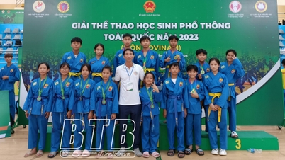 សិស្សានុសិស្ស ថៃ ប៊ិញ ដណ្តើមបានមេដាយមាសក្នុងការប្រកួតកីឡាវិទ្យាល័យវ៉ូវីណាមថ្នាក់ជាតិ