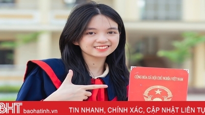 មិត្តរួមថ្នាក់ពីរនាក់មកពីសាលាស្រុកតែមួយ... ឈ្នះរង្វាន់ធំនៅសាលាឯកទេស Ha Tinh