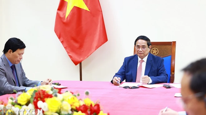 នាយករដ្ឋមន្ត្រី Pham Minh Chinh បានសន្ទនាតាមទូរស័ព្ទជាមួយនាយករដ្ឋមន្ត្រីថៃ Paetongtarn Shinawatra។