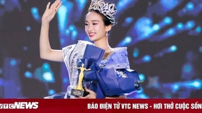 The new Miss Student Vietnam received awards with a total value of nearly 12 billion VND.