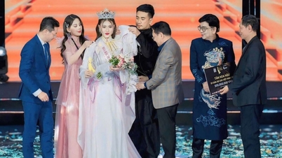 Hoang Chau Anh takes on the responsibility of Miss Ao Dai Heritage Vietnam for the first season.