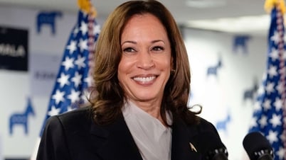 Bà Harris vượt lên dẫn trước ông Trump trước bầu cử Mỹ