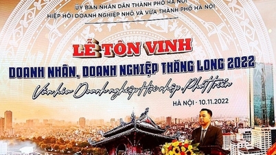 Des centaines d'entreprises de Hanoi seront honorées lors de la cérémonie d'honneur des entrepreneurs et des entreprises de Thang Long 2023