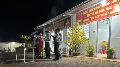 Đón giao thừa ở đại công trường sân bay Long Thành