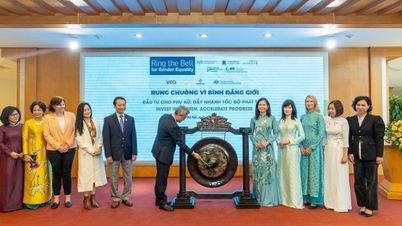 Cùng hưởng ứng chiến dịch "Rung chuông vì bình đẳng giới"