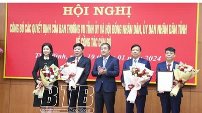 Thái Bình điều động nhiều cán bộ chủ chốt