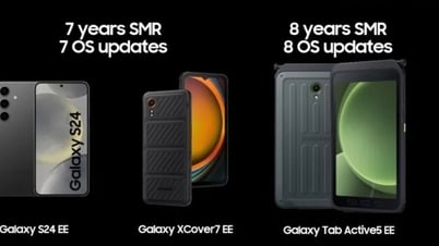Samsung tăng hỗ trợ cập nhật phần mềm lên đến 8 năm