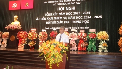 2024년 10월 호치민시 10학년 삽화 문제 발표 예정